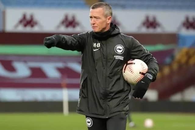 Mark Beard pictured during his time at Brighton