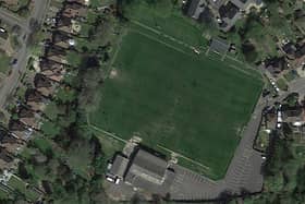 Plans to convert the grass pitch at Horsham YMCA FC into a 3G pitch have been deferred by the district council. Picture: Googlemaps
