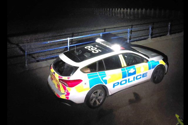 Eastbourne Police warn of weather conditons.