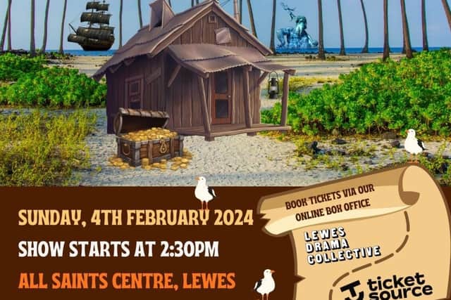 Lewes Drama Collective proudly presents its unique panto - Robinson Crusoe