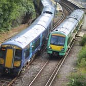 Southern and Southeastern trains