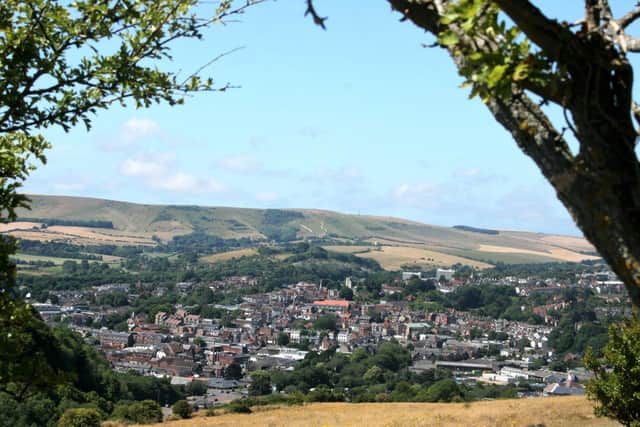Lewes Urban Arboretum, viewed from the South