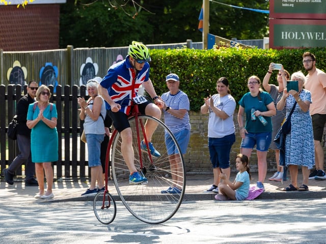 Beachy Head World Championship Penny Farthing Hill Climb 2025. Photo by TK photography. https://www.facebook.com/tadaskphoto