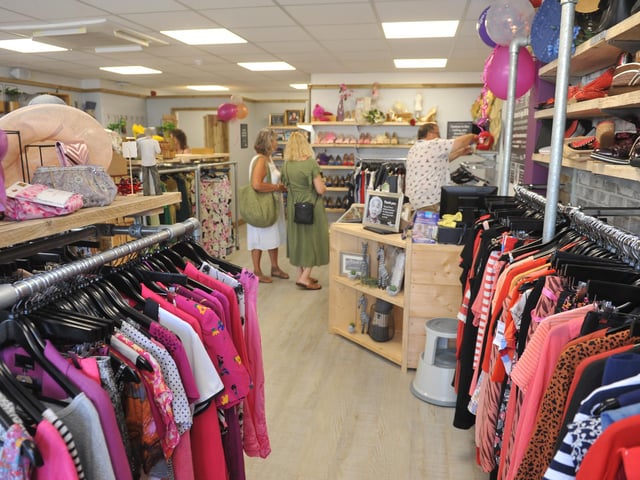 Age UK's new boutique charity shop at 1-2 Broadmark Parade, Rustington