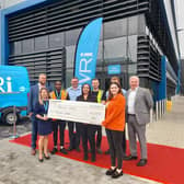 Evri celebrates new Gatwick depot opening with £2,000 charity donation