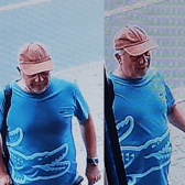 The police are seeking to identify this man after a bank cards were stolen, and fraudulently used at cash machines, in Brighton. Photo: Sussex Police