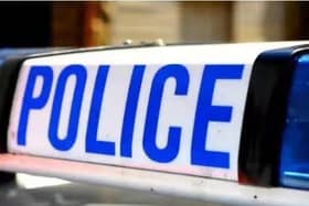 A man was hospitalised following a collision in Polegate, Sussex Police have confirmed.