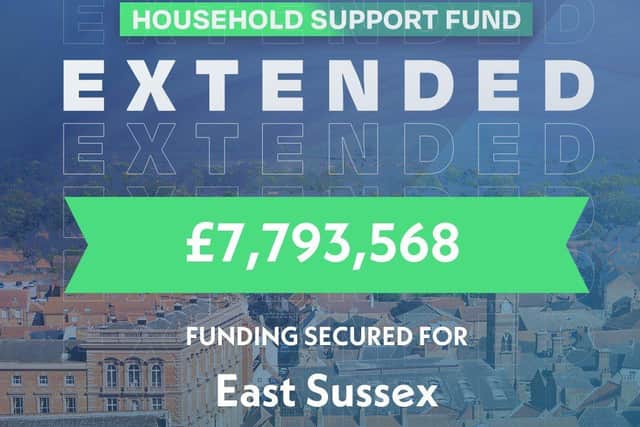 Household Support Fund Extended 