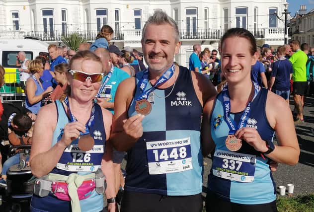 Burgess Hill Runners at Worthing