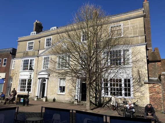 Dial House is a Grade II Listed heritage property in Lewes High Street. Photos courtesy of SHW, Brighton
