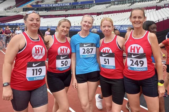 HY Runners at the London Stadium | Pictured contributed by club