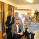 Horsham District Council officers and councillors with members of Turning Tides at Roffey Place