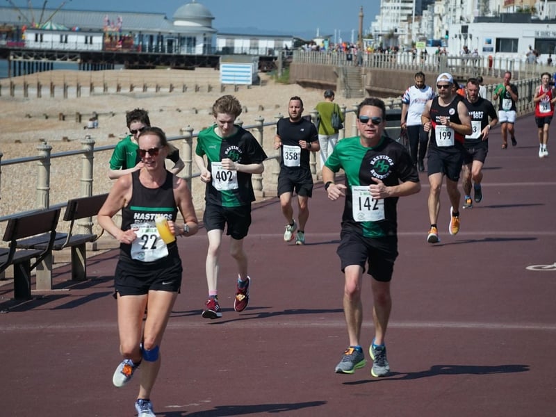 Images from the Hastings 5-mile Keith Chandler Memorial Road Race