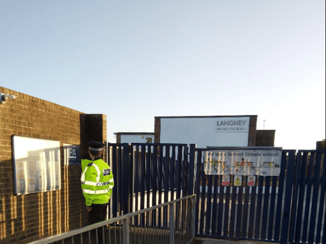 Eastbourne Police support safe parking in primary schools