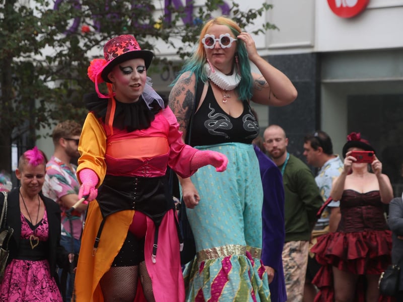 Frock Up Friday 2024 in Hastings. Photo by Roberts Photographic
