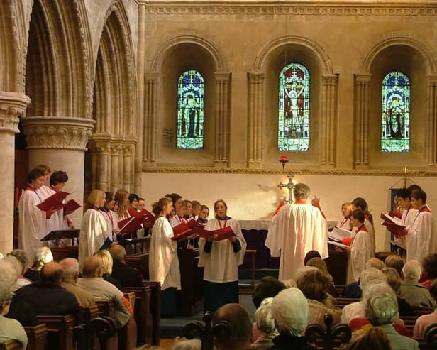 Seaford College Chapel Choir at a 4SVS previous Concert