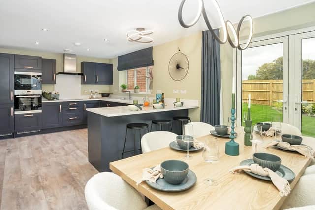The show home at The Paddock, built by Miller Homes in Eastergate