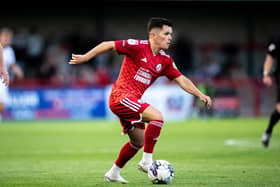 Liam Kelly ran the show again for Crawley Town as they beat Sutton United. Picture: Eva Gilbert