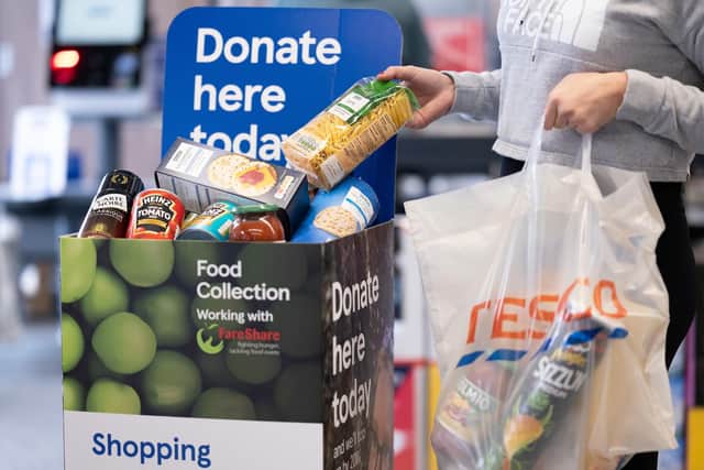 Crawley Tesco makes it even easier for shoppers to help food banks and charities