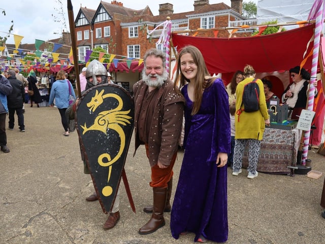 Battle Medieval Fayre 2025. Photo by Andrew Clifton.