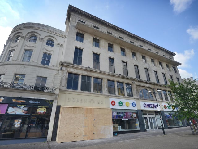 Owens, a family fun factory, will span three floors of the 77,000 square foot building previously occupied by Debenhams on Robertson Street.
