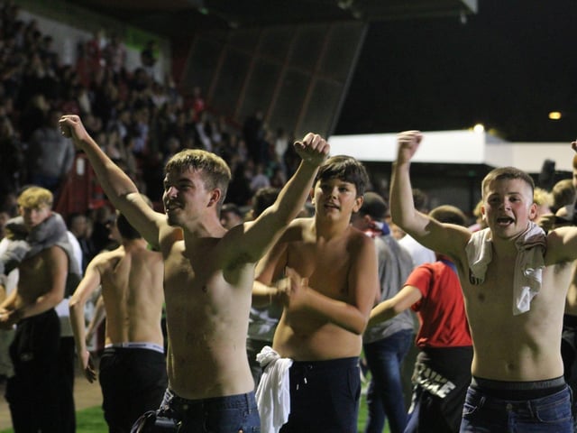 Crawley Town 2, Fulham 0 - Carabao Cup. Pictures by Cory Pickford