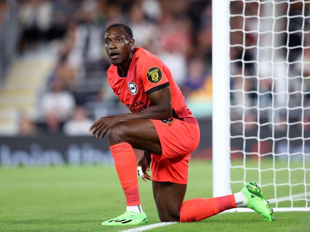 Ex-England international Danny Welbeck is rated as Brighton's third-best striker. His best attributes include his finishing and ice cool composure