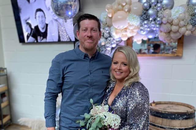 Kerrie Kent with her husband Tom