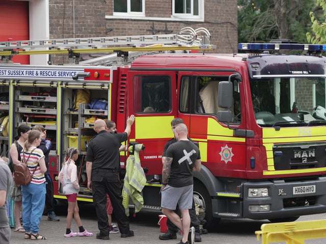 West Sussex Fire & Rescue Service held an open day at Crawley fire station on Saturday (July 26).