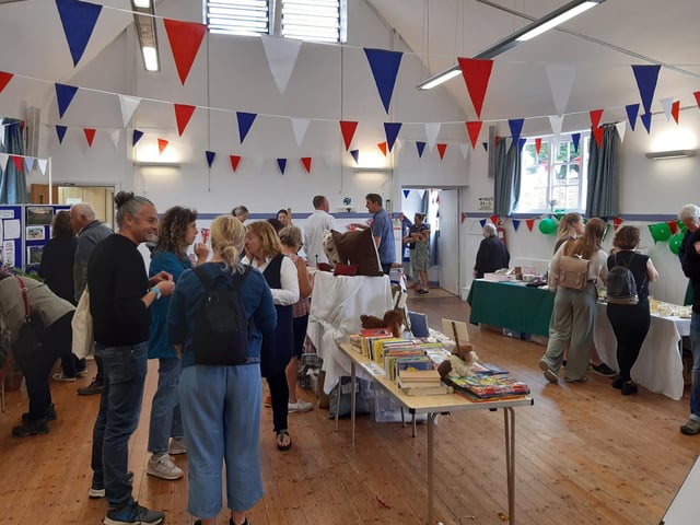 There was a big turn out for the special Hapstead Hall Market in Ardingly on Saturday, June 4.