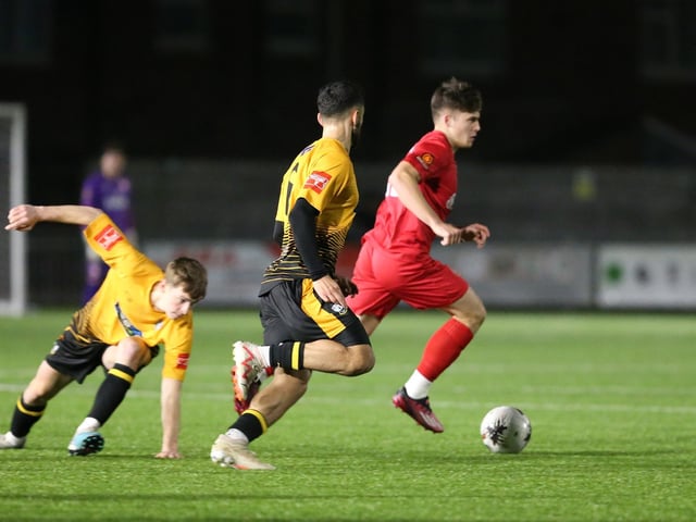 Worthing take on Littlehampton Town in the Sussex Senior Cup