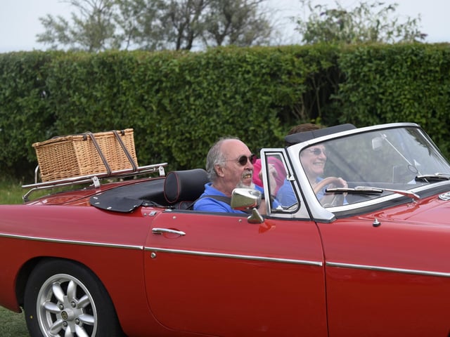 MG owners South Downs Run 2024 (Photo by Jon Rigby)