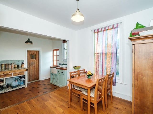 This five-bedroom, semi-detached house, close to the beach and town centre, has just come on the market with Fox & Sons priced at £775,000
