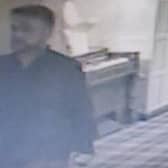 Detectives want to speak with this man, in connection with a  burglary at The Old Ship Hotel on Kings Road in Brighton. Photo: Sussex Police