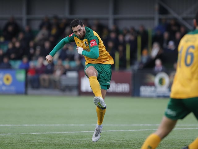 Isthmian Premier action from Horsham's dramatic home win over Wingate & Finchley on Saturday
