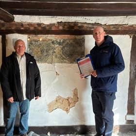 Dr Kieran Mullan MP supports Pevensey Parish Council's petition for road restrictions.