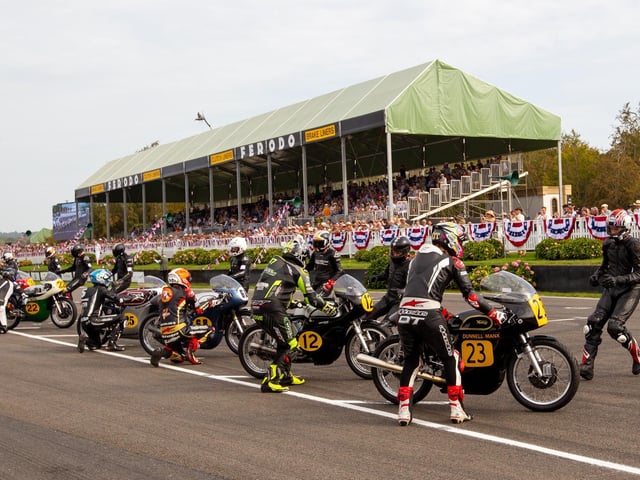 Glamour and high-octane racing at this year's Goodwood Revival.