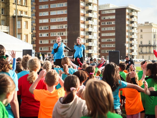 Scenes from the 2024 Brighton Half Marathon