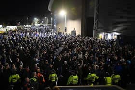 Brighton v Crystal Palace at the Amex Stadium
