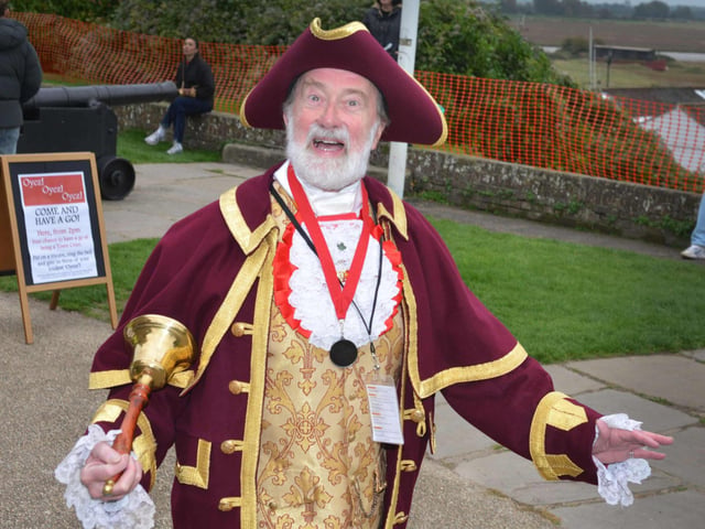 The 72nd National Town Criers' Championships in Rye on October 11 2025.