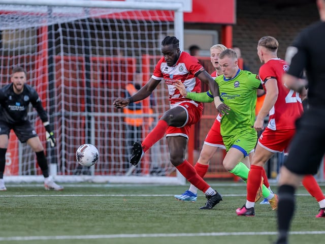 Eastbourne Borough got a vital 3-1 win against Braintree Town at Priory Lane on Saturday. Photographer Lydia Redman was there to catch the action.