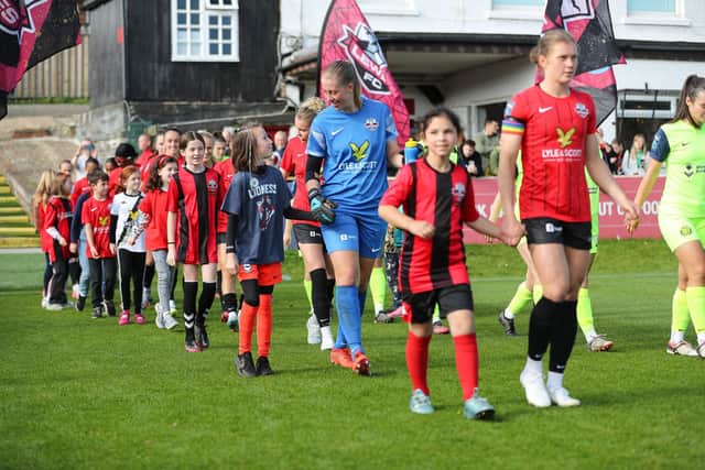 Lewes Women finally gained their first home league win of the season | Picture: James Boyes