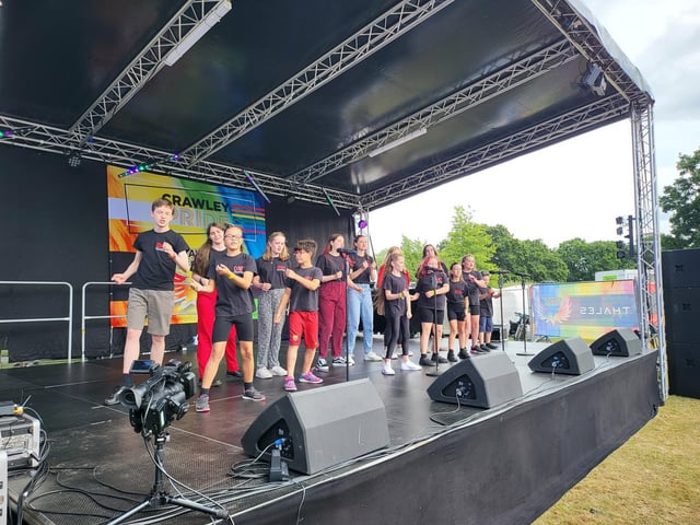 Crawley Pride 2022 - Community Day, Sunday, August 21:Crawley Pride 2022 - day two