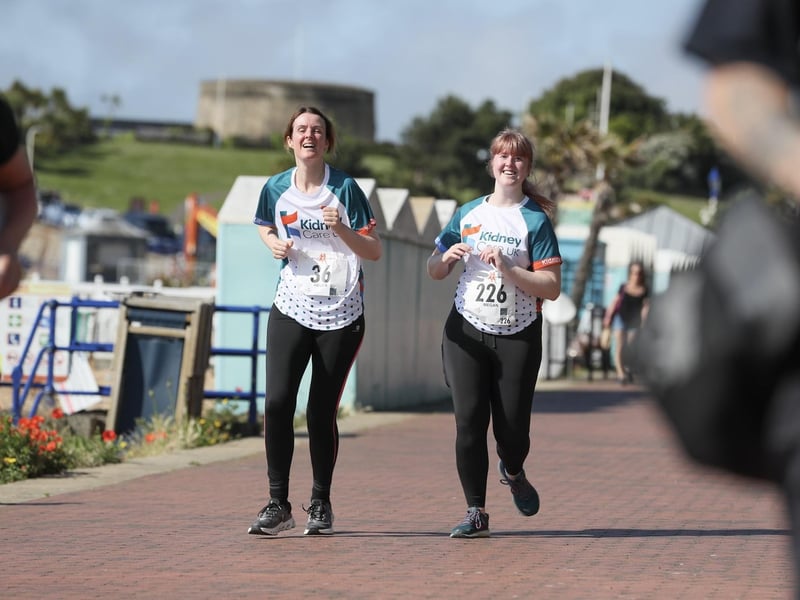 The start, finish, action and podium photos from the 2024 Eastbourne 10k
