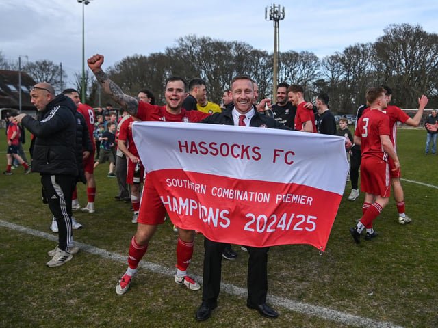 Hassocks beat Crowborough to win the SCFL premier title