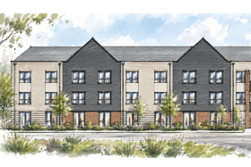 Changes to approved drawings for the Kilnwood Vale Neighbourhood Centre, in Faygate, are being sought through a planning application. (Drawing: TDC Architects)