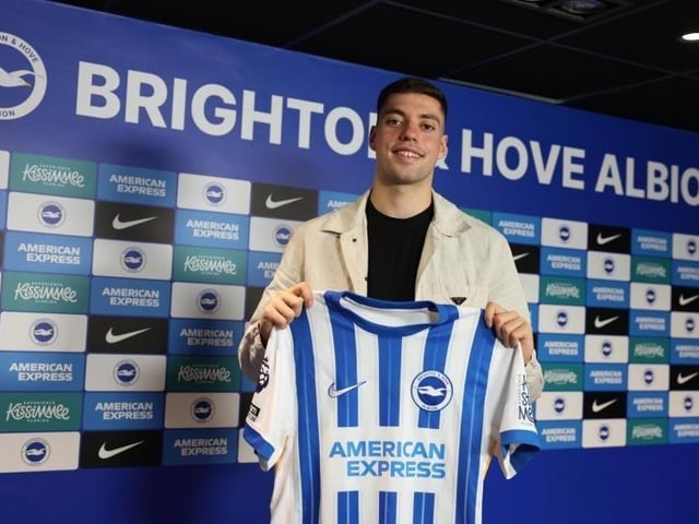 The Greek striker signed for around £22m and will team up with Fabian Hurzeler's squad this summer. The 19-yea-old has the potential to be an exciting addition - especially if Joao Pedro moves on this summer.