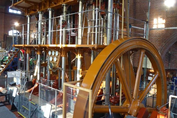 The Magnificent "Tangye" engine at Brede
