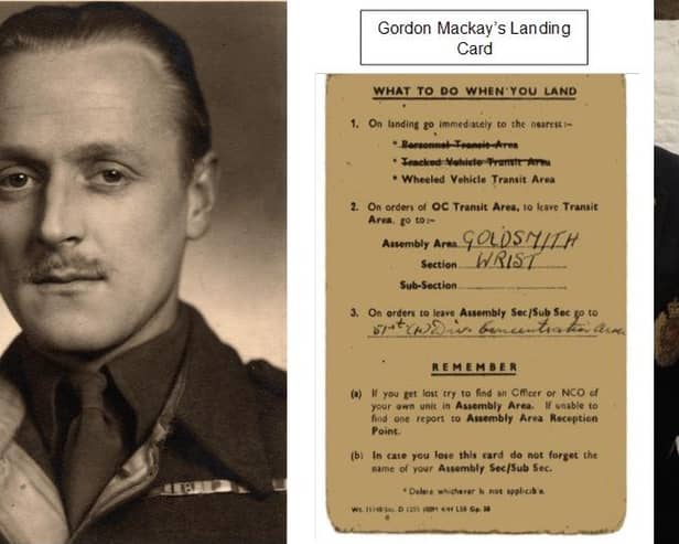 Gordon Victor Mackay: D-Day Veteran. Picture: Dianne McKie