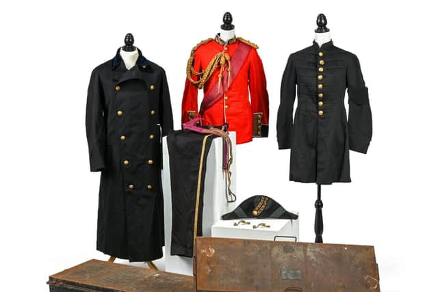 Royal household uniforms of The Hon. Alexander Grantham Yorke (1847-1911), Groom-in-Waiting to Queen